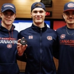Kaiden Guhle, Juraj Slafkovsky et Arber Xhekaj