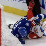 Rare violent sequence in Lightning–Red Wings game is turning heads online