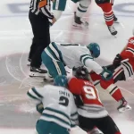 Celebrini rocks Bedard in opening faceoff and the internet is losing it