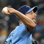 Sep 24, 2025; Toronto, Ontario, CAN; Toronto Blue Jays starting pitcher Max Scherzer (31) delivers a pitch against the Boston Red Sox in the first inning at Rogers Centre. Mandatory Credit: Dan Hamilton-Imagn Images