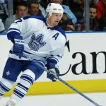 Former Toronto Maple Leafs forward Gary Roberts observes play during a game as a member of the team back in the mid-2000s.