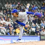 Apr 15, 2026; Milwaukee, Wisconsin, USA; Toronto Blue Jays starting pitcher Dylan Cease (84) throws a pitch in the second inning against the Milwaukee Brewers at American Family Field. Mandatory Credit: Benny Sieu-Imagn Images
