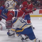 S�quence impliquant Arber Xhekaj, du Canadien de Montr�al, contre les Sabres de Buffalo.