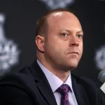 Stan Bowman's phone call hints at bigger Oilers coaching move Jun 11, 2013; Chicago, IL, USA; Chicago Blackhawks general manager Stan Bowman is interviewed during media day in preparation for game one of the 2013 Stanley Cup Final against the Boston Bruins at the United Center. Mandatory Credit: Jerry Lai-Imagn Images
