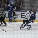 Marlies and Monsters brawl boils over as Maple Leafs watch from home