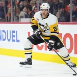 Crosby just gave Kyle Dubas something more valuable than a long-term commitment Apr 29, 2026; Philadelphia, Pennsylvania, USA; Pittsburgh Penguins center Sidney Crosby (87) controls the puck against the Philadelphia Flyers in the second period in game six of the first round of the 2026 Stanley Cup Playoffs at Xfinity Mobile Arena. Mandatory Credit: Kyle Ross-Imagn Images