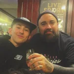 Jonathan Roberge et son fils Xavier