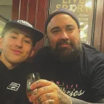 Jonathan Roberge et son fils