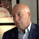 Le directeur g�n�ral du Canadien de Montr�al, Kent Hughes, en entrevue sur TVA Sports.