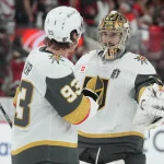 Two key individuals unexpectedly missing from Golden Knights practice ahead of must win Game