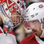 Une embauche inattendue bientôt annoncée dans l'organisation du Canadien de Montréal: ça vient d'être avancé 9 décembre 2018 ; Chicago, Illinois, États-Unis ; L\'ailier gauche des Canadiens de Montréal, Paul Byron (41), et le gardien Carey Price (31) célèbrent leur victoire face aux Blackhawks de Chicago au cours de la troisième période à l\'United Center.
