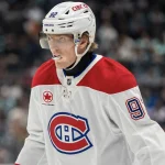 Un gros scoop vient tout juste d'être dévoilé dans le dossier Patrik Laine 12 mars 2025 ; Seattle, Washington, États-Unis ; l\'attaquant des Canadiens de Montréal, Patrik Laine (92), est photographié lors d\'un match contre les Kraken de Seattle à la Climate Pledge Arena.