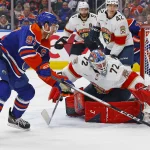 Three-way trade between Oilers, Jets and Panthers seems very real after latest information Mar 19, 2026; Edmonton, Alberta, CAN; Florida Panthers goaltender Sergei Bobrovsky (72) makes a save against Edmonton Oilers forward Connor McDavid (97) during the third period at Rogers Place. Mandatory Credit: Perry Nelson-Imagn Images