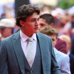 Jun 26, 2026; Buffalo, New York, USA; NHL prospect Chase Reid before the first round of the 2026 NHL Draft at KeyBank Center.