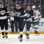 Penguins sign former Kings forward to a $5 million contract Jan 5, 2026; Los Angeles, California, USA; Los Angeles Kings left wing Andrei Kuzmenko (96) celebrates after scoring a goal in the third period against the Minnesota Wild at Crypto.com Arena. Mandatory Credit: Jayne Kamin-Oncea-Imagn Images