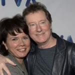 Marc Messier et Marina Orsini, en marge du tournage de Lance et Compte.