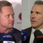 Martin St-Louis et Trevor Letowski, en point de presse après le match du Canadien de Montréal.