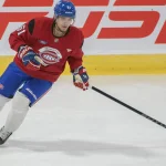 Bogdan Konyushkov, au camp du Canadien de Montréal.