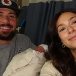 Alexandre Carrier, du Canadien de Montréal, et sa femme, le Dr. Alicia Lessard.