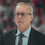 Jan 16, 2026; Raleigh, North Carolina, USA; Florida Panthers head coach Paul Maurice comes off the ice after their loss to the Carolina Hurricanes at Lenovo Center.