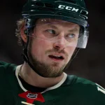 May 11, 2026; Saint Paul, Minnesota, USA; Minnesota Wild right wing Vladimir Tarasenko (91) looks on during the second period in game four of the second round of the 2026 Stanley Cup Playoffs against the Colorado Avalanche at Grand Casino Arena.