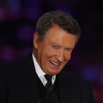 Jun 14, 2025; Edmonton, Alberta, CAN; Canadian former ice hockey player Wayne Gretzky is present for the game between Edmonton Oilers and Florida Panthers in game five of the 2025 Stanley Cup Final at Rogers Place.