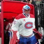 Une déclaration majeure concernant le Canadien confirme ce que l'on croyait May 29, 2026; Raleigh, North Carolina, USA; Montreal Canadiens goaltender Jakub Dobes (75) walks to the ice for warmups before game five of the Eastern Conference Final of the 2026 Stanley Cup Playoffs against the Carolina Hurricanes at Lenovo Center. Mandatory Credit: James Guillory-Imagn Images