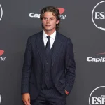Jul 15, 2026; New York, NY, USA; Jack Hughes arrives on the red carpet before the 2026 ESPY Awards at Lincoln Center.