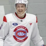 Alexander Zharovsky, du Canadien de Montréal, à Brossard.