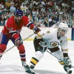 Claude Lemieux's former Canadiens teammates reveal what they knew before his passing Apr 11, 1987; Boston, MA, USA; FILE PHOTO; Boston Bruins defenseman Ray Bourque (7) battles Montreal Canadiens right wing Claude Lemieux (32) during the 1987 NHL Division Semi_Finals at the Boston Garden. The Canadiens defeated the Bruins 4 games to 0. Mandatory Credit: Dick Raphael-USA TODAY Sports