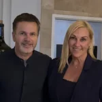Renaud Lavoie, de TVA Sports, et Chantal Machabée, du Canadien de Montréal, notamment, réunis pour une belle soirée.