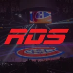 11 octobre 2018; Montréal, Québec, Canada; Logo des Canadiens de Montréal sur la glace, aperçu lors d'une présentation avant le match d'ouverture contre les Kings de Los Angeles.