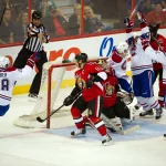 Former first-round pick wants no further association with the Montreal Canadiens Sep 23, 2011; Ottawa, ON, CAN; With 36 second left in the third period Montreal Canadiens centre Scott Gomez (11) scores against Ottawa Senators goalie Craig Anderson (41) in the third period at Scotiabank Place. The Canadiens won 4-3 in overtime. Mandatory Credit: Marc DesRosiers-USA TODAY Sports