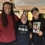 Georges Laraque, Ben Roger et Stéphane Gonzalez