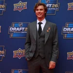 NHL Rookies are all saying the same thing about Gavin McKenna Jun 26, 2026; Buffalo, New York, USA; NHL prospect Gavin McKenna before the first round of the 2026 NHL Draft at KeyBank Center. Mandatory Credit: Timothy T. Ludwig-Imagn Images