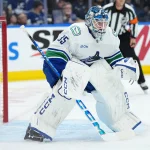 Latest Thatcher Demko update is a mixed bag for the Vancouver Canucks Jan 10, 2026; Toronto, Ontario, CAN; Vancouver Canucks goaltender Thatcher Demko (35) waits for the faceoff against the Toronto Maple Leafs during the first period at Scotiabank Arena. Mandatory Credit: Nick Turchiaro-Imagn Images