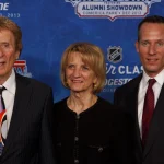 Chris Ilitch reportedly cost the Red Wings another goal scorer after also losing on Steven Stamkos Feb. 9, 2012; Ann Arbor, MI, USA; Detroit Red Wings owner Mike Illitch (left), wife Marian Illitch (center), and son Chris Illitch during NHL press conference for the 2013 Winter Classic between Detroit Red Wings and Toronto Maple Leafs at Michigan Stadium. Mandatory Credit: Rick Osentoski-USA TODAY Sports