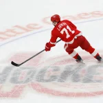 Red Wings get new clarity on Dylan Larkin situation ahead of training camp Mar 4, 2026; Detroit, Michigan, USA; Detroit Red Wings center Dylan Larkin (71) skates with the puck in the first period against the Vegas Golden Knights at Little Caesars Arena. Mandatory Credit: Rick Osentoski-Imagn Images