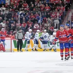 Pierre McGuire says the Canadiens are about to make a move, and one name stands out Mar 10, 2026; Montreal, Quebec, CAN; Toronto Maple Leafs forward William Nylander (88) celebrates with teammates after scoring a goal against Montreal Canadiens goalie Jakub Dobes (75) during the second period at the Bell Centre. Mandatory Credit: Eric Bolte-Imagn Images