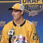 Sutter Muzzatti, des Predators de Nashville, au repêchage.