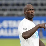 Jul 28, 2026; Charlotte, NC, USA; Former NFL wide receiver Chad Ochocinco (85) participates during the MLS All-Star Skills Challenge at Truist Field. Mandatory Credit: Jim Dedmon-Imagn Images