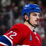 Arber Xhekaj sends a clear message to Canadiens fans amid trade rumors Jan 12, 2026; Montreal, Quebec, CAN; Montreal Canadiens defenseman Arber Xhekaj (72) looks on against the Vancouver Canucks during the first period at Bell Centre. Mandatory Credit: David Kirouac-Imagn Images