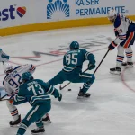 Newly-acquired Oiler Shakir Mukhamadullin reveals what led to his fallout with the Sharks Feb 28, 2026; San Jose, California, USA; San Jose Sharks defenseman Shakir Mukhamadullin (85) steals the puck from Edmonton Oilers center Leon Draisaitl (29) before the shot during the third period at SAP Center at San Jose. Mandatory Credit: Neville E. Guard-Imagn Images