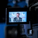May 14, 2026; Vancouver, BC, Canada; The Vancouver Canucks named Ryan Johnson their new general manger during a press conference at Rogers Arena.