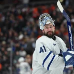 Maple Leafs receive critical injury update concerning Anthony Stolarz Mar 30, 2026; Anaheim, California, USA; Toronto Maple Leafs goaltender Anthony Stolarz (41) smiles against the Anaheim Ducks during the second period at Honda Center. Mandatory Credit: Griffin Hooper-Imagn Images