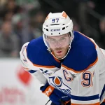Connor McDavid leaves hockey fans stunned with ridiculous viral clip before Oilers season Mar 12, 2026; Dallas, Texas, USA; Edmonton Oilers center Connor McDavid (97) looks on during the game between the Stars and the Oilers at the American Airlines Center. Mandatory Credit: Jerome Miron-Imagn Images