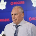 Mar 12, 2026; Toronto, Ontario, CAN; Toronto Maple Leafs head coach Craig Berube during a media conference after a win over the Anaheim Ducks at Scotiabank Arena.