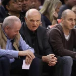 Five first-round picks gone after massive punishment handed out - and Lou Lamoriello's old cap case is back Jan 22, 2017; Toronto, Ontario, CAN; MLSE chairman Larry Tanenbaum talks to Toronto Maple Leafs general manager Lou Lamoriello as New York Yankees general manager Brian Cashman looks on while they watch the Toronto Raptors play against the Phoenix Suns at Air Canada Centre. The Suns beat the Raptors 115-103. Mandatory Credit: Tom Szczerbowski-USA TODAY Sports