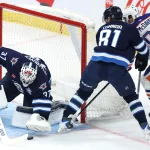 Blockbuster Kyle Connor trade could give Oilers the finisher Connor McDavid has been missing Dec 29, 2025; Winnipeg, Manitoba, CAN; Winnipeg Jets goaltender Connor Hellebuyck (37) covers up a shot by Edmonton Oilers center Connor McDavid (97) checked by Winnipeg Jets left wing Kyle Connor (81) in the first period at Canada Life Centre. Mandatory Credit: James Carey Lauder-Imagn Images