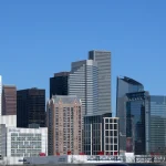 Jan 30, 2017; Houston, TX, USA; General overall view of the downtown Houston skyline prior to Super Bowl LI between the New England Patriots and the Atlanta Falcons.